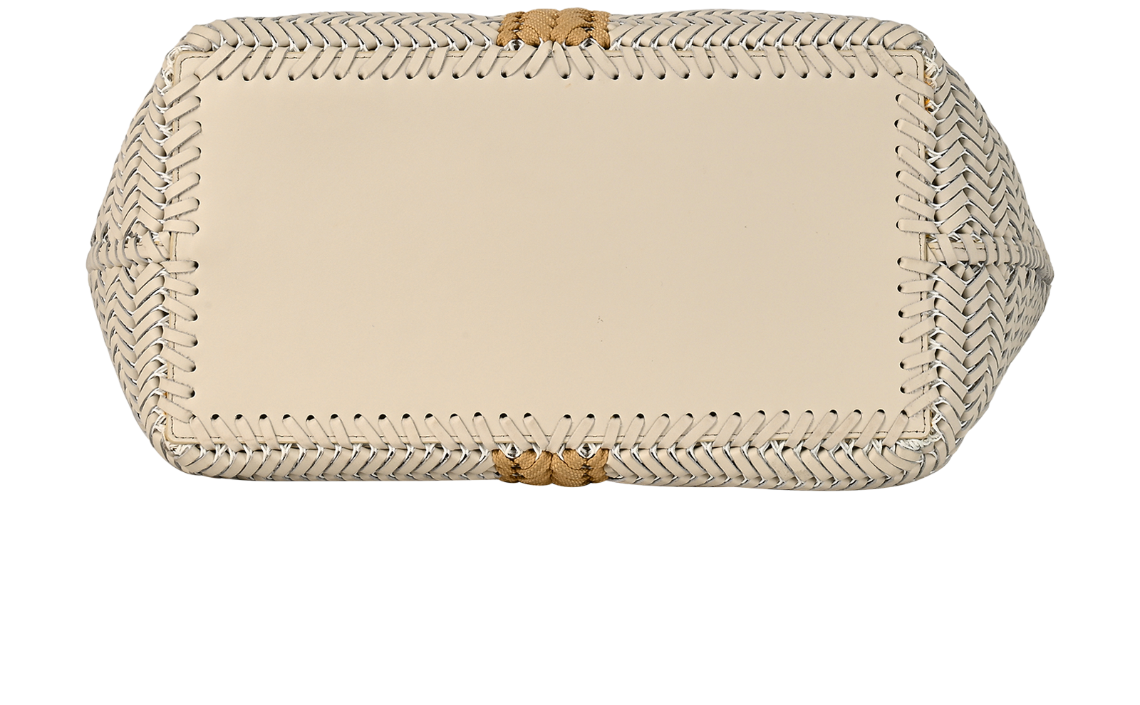 Neeson Tote, &pound;350, Handbags, Cream, Leather, Top view